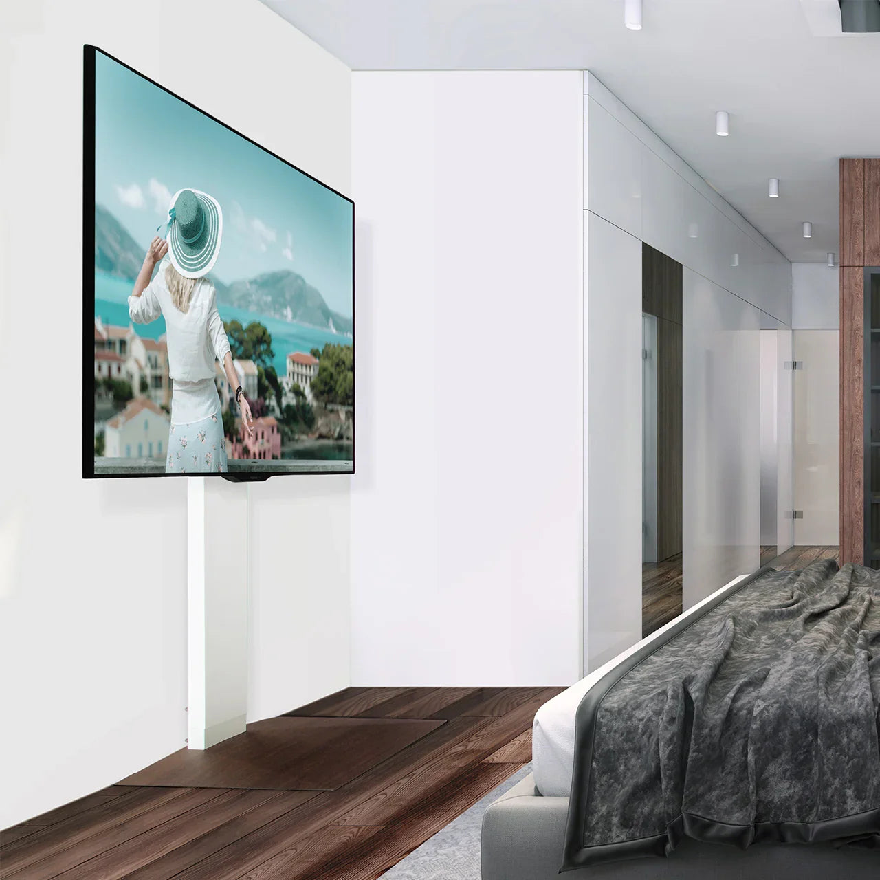 WALLテレビスタンドV3の取付部詳細